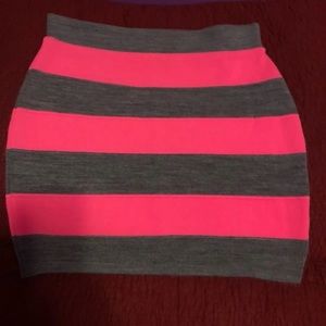 F21 M Neon Tight Skirt